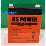 باتری ۵ آمپر .برند جی اس پاور  وزن استاندارد